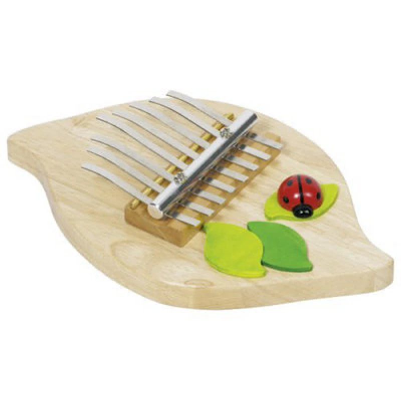 Image of Goki Wooden Kalimba Musical Instrument Childrens Kids Music Sound Sensory Toy