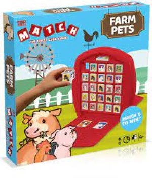 Image of Farm Pets Top Trumps Match Board Game