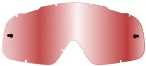 image of FOX Airspace II / Main II VLS Chrome Lexan Mirrored Replacement Lens, red, Size One Size