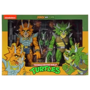 Image of Captain Zarax & Zork (TMNT) 2 Pack Neca Action Figures