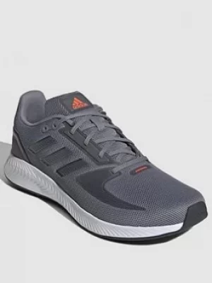 Image of adidas Runfalcon 2.0, Grey/White, Size 12, Men