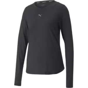 image of Puma Cloudspun Ls Tee W - Black