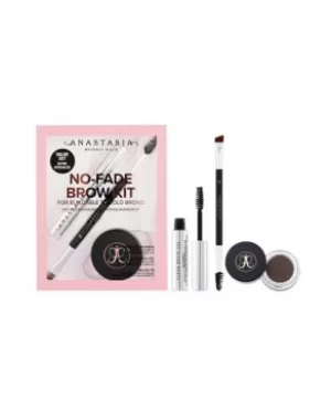 Image of Anastasia Beverly Hills No-Fade Brow Kit for Buildable to Bold Brows Dark Brown
