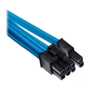 Image of Corsair Type 4 Gen 4 PSU Blue Sleeved Dual 8pin PCIe Power Cables