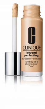 Image of Clinique Beyond Perfecting 2 in 1 Foundation and Concealer Golden Neutral