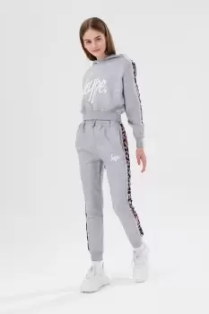 image of HYPE DISCO LEOPARD KIDS TRACKSUIT SET