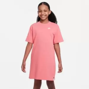 Image of Nike Sportswear Big Kids (Girls') T-Shirt Dress - Purple
