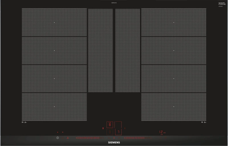 Image of Siemens IQ-700 EX875LYV1E 81cm Induction Hob - Black