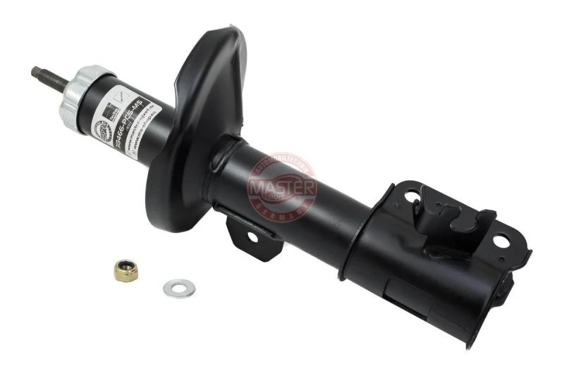 Image of MASTER-SPORT 313466-PCS-MS Shock absorber Front Axle Left, Gas Pressure, Twin-Tube, Suspension Strut, Top pin Shock Absorber (854)