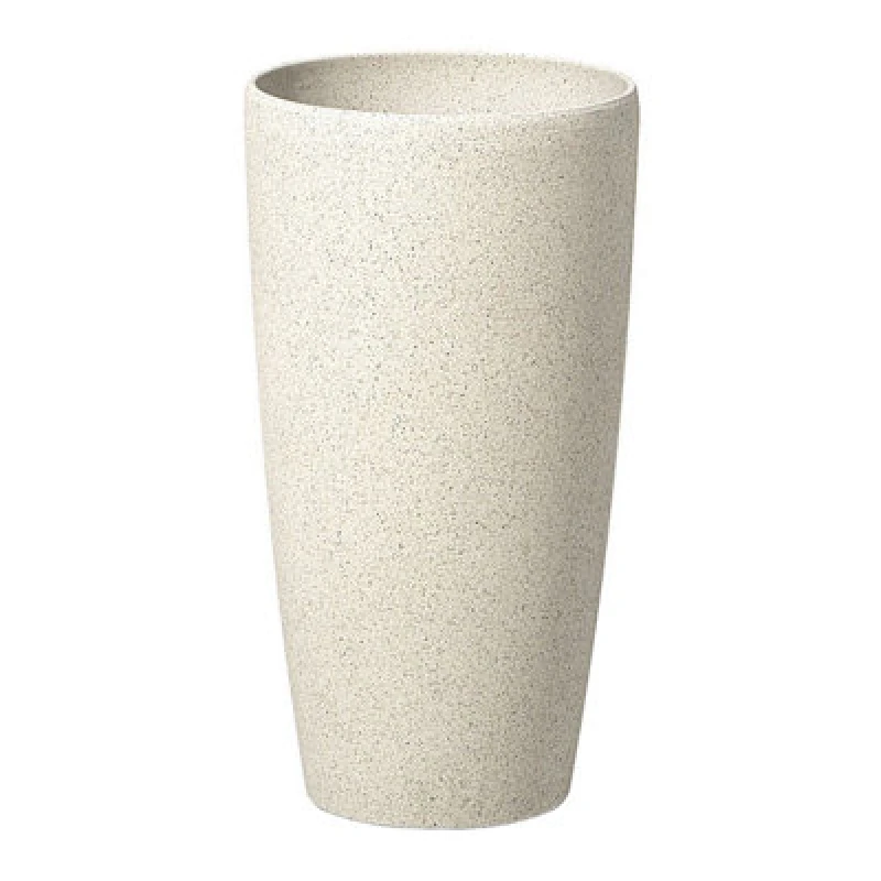 Image of Beliani Plant Pot Abdera 23cm Light Beige