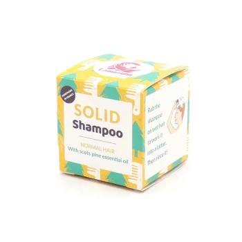 Image of Lamazuna Scotch Pine Solid Shampoo - Normal Hair 55g