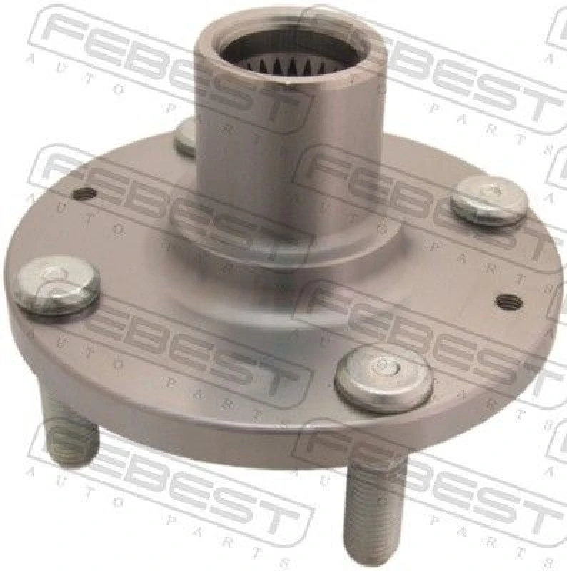 Image of FEBEST 1282-GETZF Wheel Hub Front Axle Wheel Hub (653)