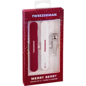 Image of Tweezerman Merry Berry Gift Set (for Nails)