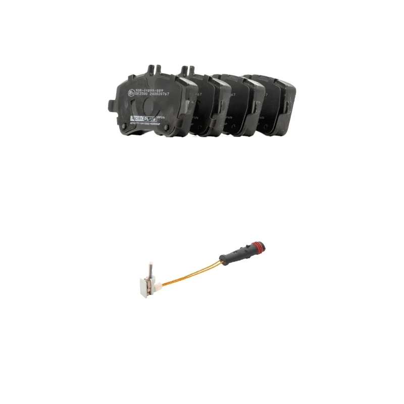Image of RIDEX PLUS 402B1794P Brake pad set Brake Pad Set,disc brake (402)