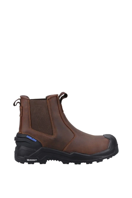 Image of Amblers Mens 982C Dealer Boots in Brown Size: 10.5 Brown Male 10.5