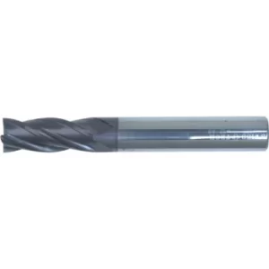 10.0MM St/Sh Long 4FL End Mill Q-Coat