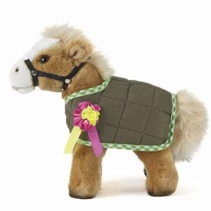 Image of Living Nature Soft Toy - Horse with Jacket (23cm)