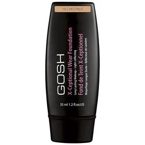 Image of Gosh X-Ceptional Wear Make Up Chestnut 19 Brown