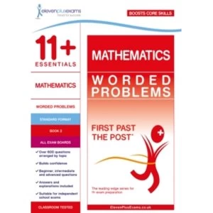 image of 11+ Essentials Mathematics: Worded Problems Book 2