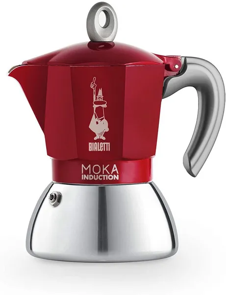 image of Bialetti Moka Induction 4 Cup Coffee Maker