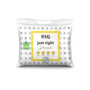 Image of Snug Pack of 2 Just Right Pillows