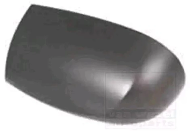 Image of VAN WEZEL 1620843 Cover, outside mirror * HAGUS * Left, black, Rough Cover,outside mirror (23)