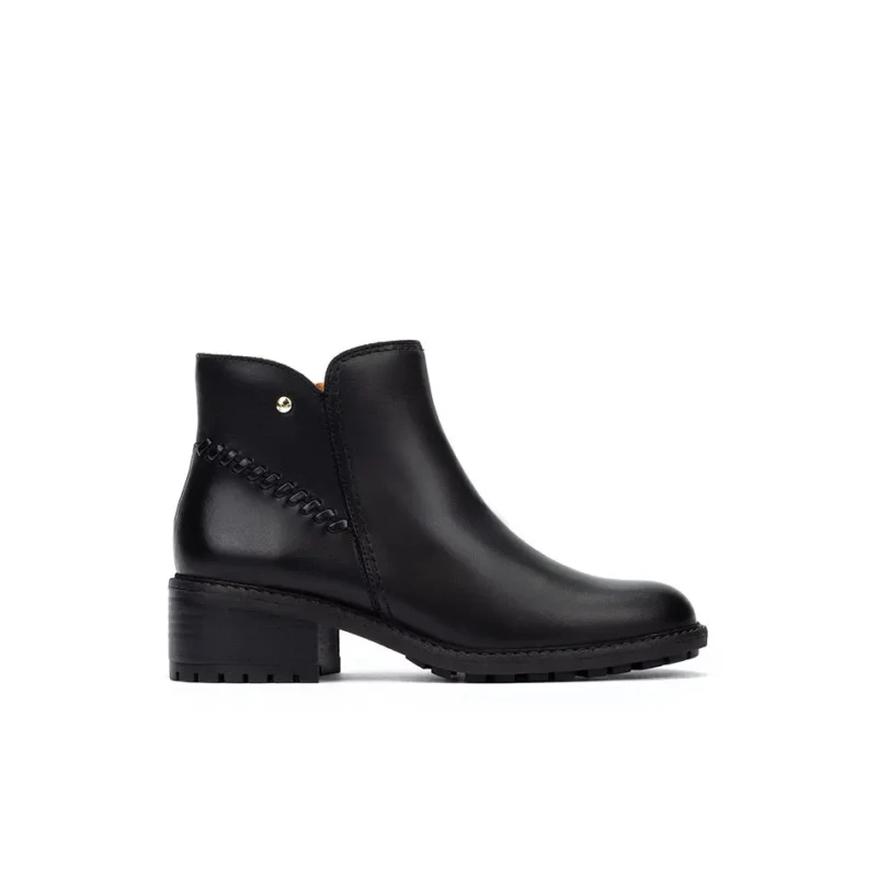 Image of Pikolinos Medina Leather Ankle Boots Brown Women 37 (4)