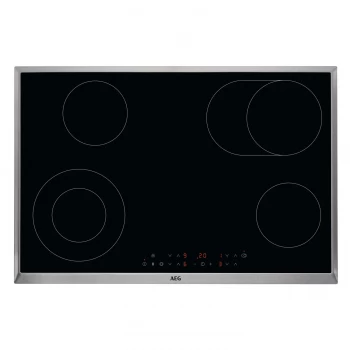 image of AEG HK834060XB 4 Zone Ceramic Hob