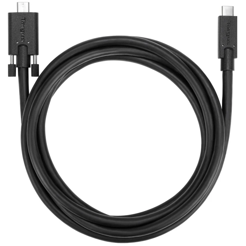 Image of Targus ACC1122GLX USB cable 1.8 m USB 3.2 Gen 1 (3.1 Gen 1) USB C Blac