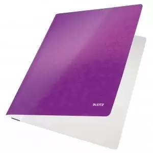 image of Leitz WOW A4 Flat File - Purple - Outer carton of 10 30010062