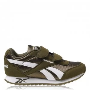 image of Reebok Royal Classic Boys Trainers - Khaki/White