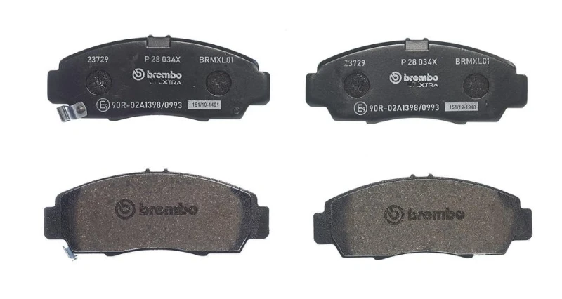 Image of BREMBO Brake pad set BREMBO P 28 034X