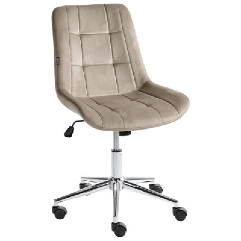 Image of Beliani Office Chair Melrose Velvet Taupe