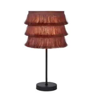 Extravaganza Togo Retro Table Lamp - Ø18cm - 1xE14 - Pink