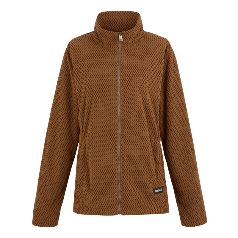 Image of Womens full-zip fleece Regatta Heidy Orange Female 38