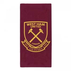 image of West Ham 125 Years Towel