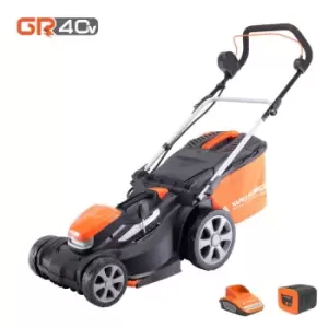 image of Yard Force LM G37A 40V 37cm Cordless Lawnmower