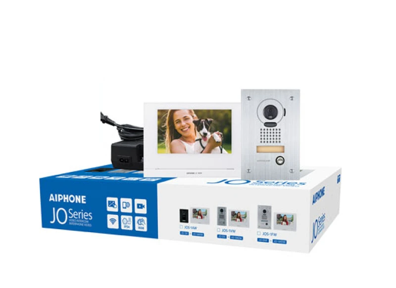 Image of AiPhone JOS-1VW video intercom system 17.8cm (7") Silver. White