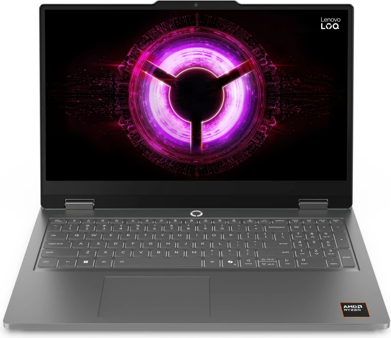 Image of Lenovo LOQ 15.6" Gaming Laptop - NVIDIA GeForce RTX 5050, AMD Ryzen 7, 1TB SSD - Luna Grey