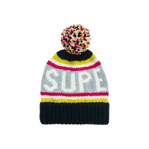 Image of Superdry Neon Beanie - Navy, Women
