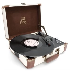 image of GPO Ambassador Attache 3-Speed Bluetooth Record Player