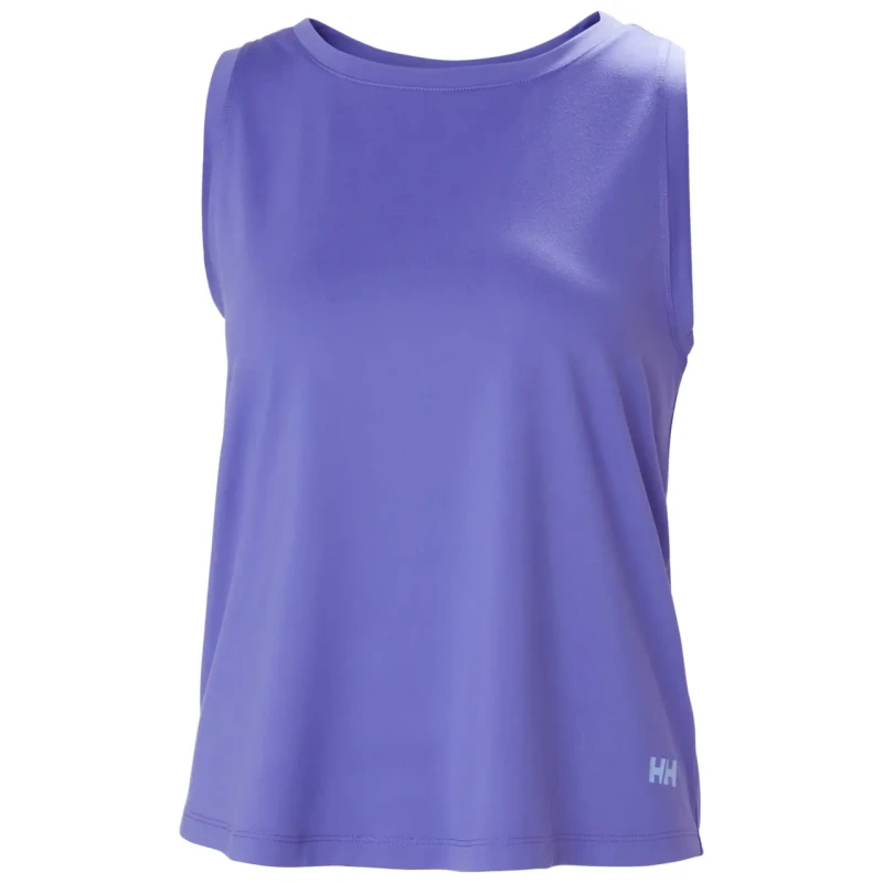 Image of Womens tank top Helly Hansen Tech Split Back 2.0 Violet Female L