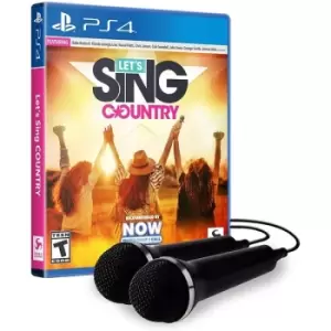 Image of Lets Sing Country PS4 Game