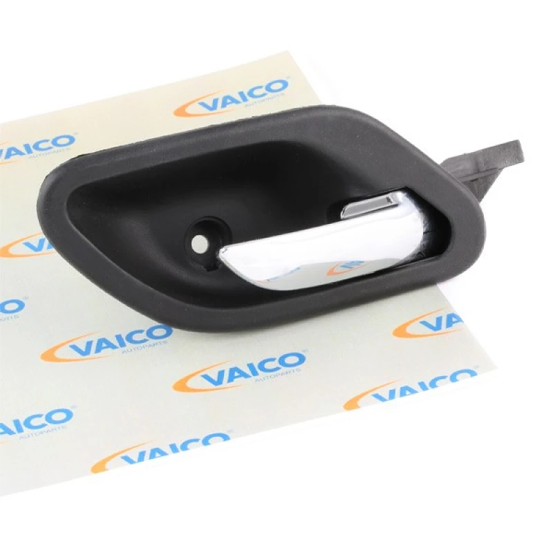 Image of VAICO V20-9701 Door Handle Right, black, without key, Original VAICO Quality Door Handle (1373)