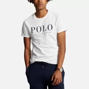 Image of Polo Ralph Lauren Logo-Print Cotton-Jersey T-Shirt - M