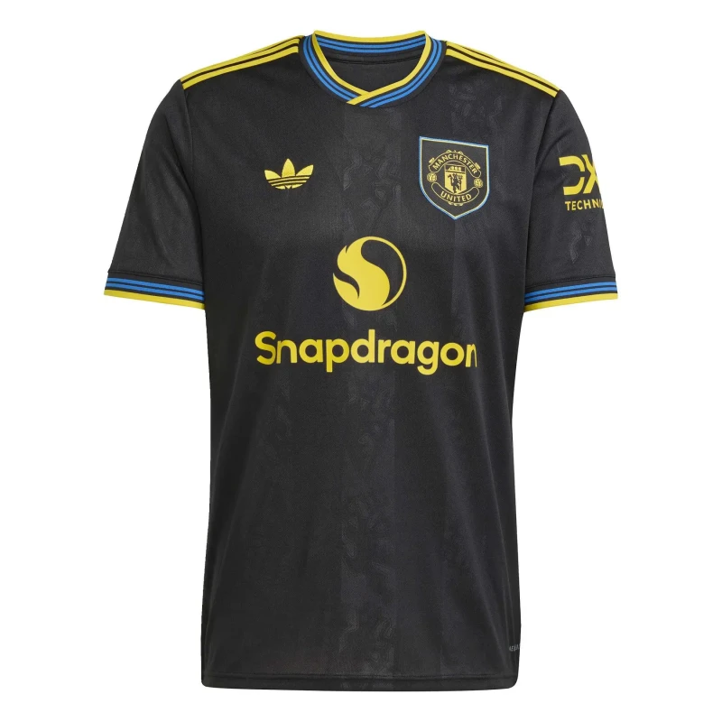 Image of Adidas Manchester United Third Kit 2025/26 Noir Male S KD4225