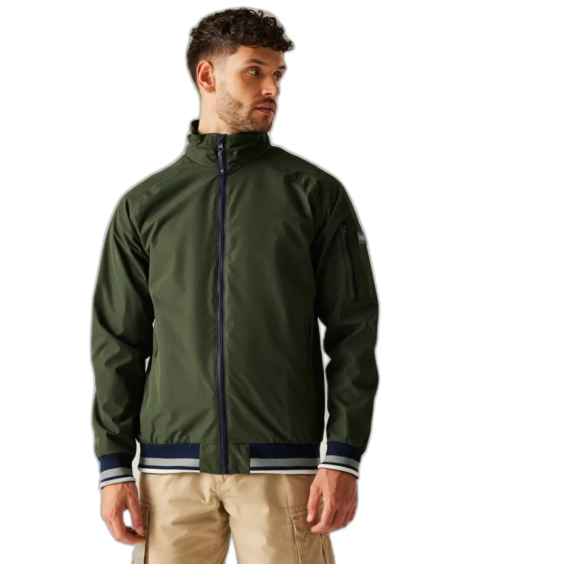 Image of Regatta Regatta Men Shorebay Waterproof Shell in Green Size: Small Green S Male 5063516010425