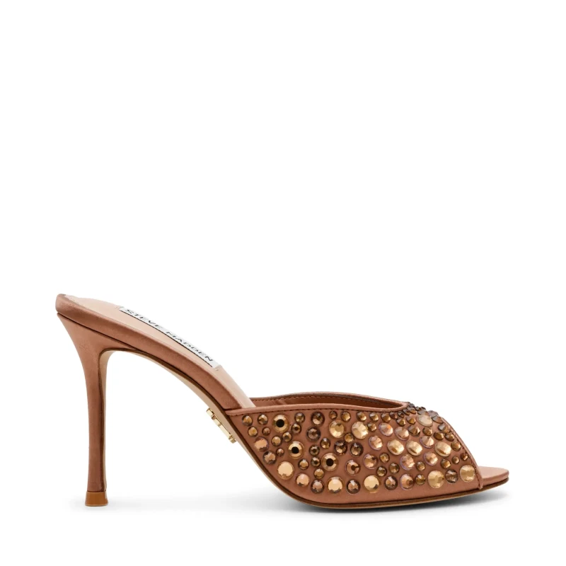 Image of Steve Madden Womens heeled sandals Steve Madden Rollout-R Marron Female 36