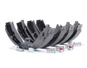 Image of Bosch Handbrake Shoes MERCEDES-BENZ 0 986 487 752 0054203620,2124200120,A0054203620 Parking Brake Pads,Handbrake Pads,Brake Shoe Set, parking brake