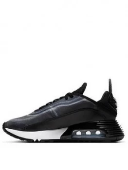 image of Nike Air Max 2090, Black/White/Silver, Size 4, Women